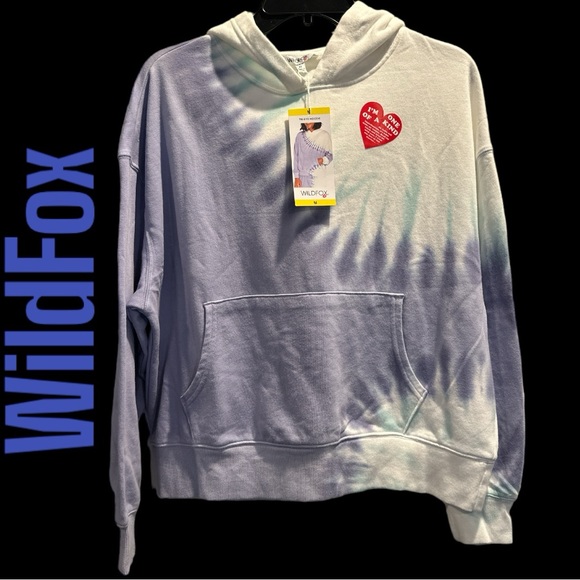 NWT WildFox Tie-dye Hoodies Size Medium - Picture 2 of 5